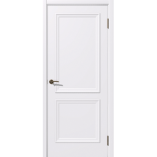 Дверь межкомнатная Дубрава Сибирь Классик ГЛУХАЯ белая, глухое полотно